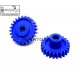 1pcs each Plastic Spur gear 24 Teeth + 60 Teeth 6.5mm Width, 6mm hole for DIY Projects