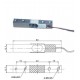 10kg Load Cell + HX711 Weight Weighing A/d Module Pressure Sensor Digital Portable Electronic Kitchen Scale Weight Weighing Sensor For Scale
