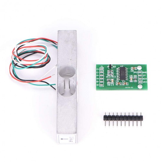 10kg Load Cell + HX711 Weight Weighing A/d Module Pressure Sensor Digital Portable Electronic Kitchen Scale Weight Weighing Sensor For Scale