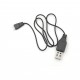 3.7V 1 cell Lipo Battery USB Charger Cable Cord for Syma X5 X5C H107L H107C RC DroTS