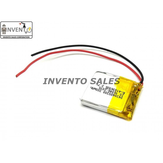 3.7V 300 mAh Lithium Li-ion battery 20x27x5mm For Quadcopter Helicopter Drones GPS PDA DVD iPod Tablet PC