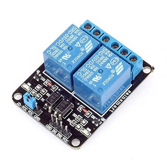 1pcs 5V 2-Channel Relay Module for PIC ARM DSP AVR Electronic