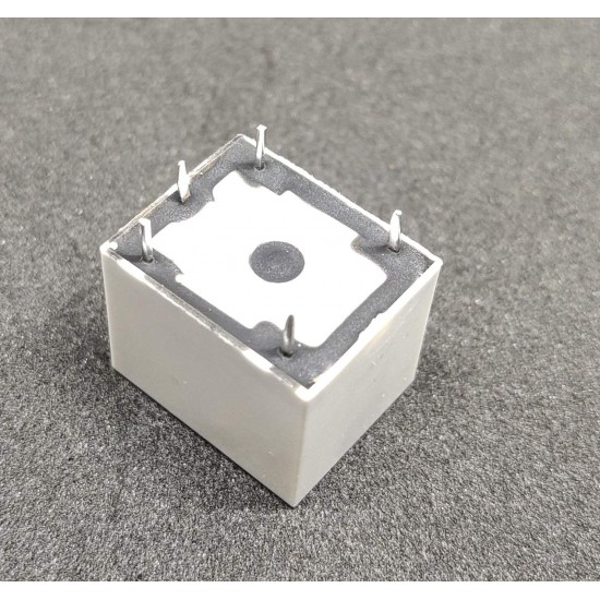 INVENTO 4pcs 6V DC Relay 5 Pin 6V 7A Current Sugar Cube PCB Mount Relay SPDT Relay for DIY Projects