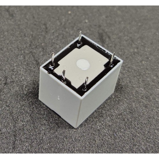 INVENTO 4pcs 24V DC Relay 5 Pin 24V 7A Current Sugar Cube PCB Mount Relay SPDT Relay for DIY Projects 