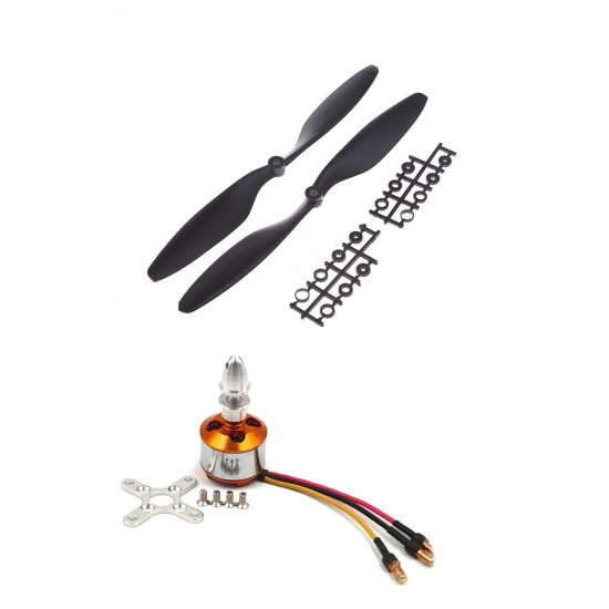 1Pcs 2500KV BLDC Brushless Motor + 9045 9x4.5 9 inch Propeller Quadcopter mini kit