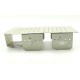 Robot Car Metal Chassis 4 Wheel Platform 200x105x50mm for DC Geared Motor smart car DIY