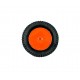 1pcs Plastic Robotic Wheel Durable Rubber Tire Wheel 75mm x 15mm for Bo Dc Motor DC Geared Motor