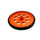 1pcs Plastic Robotic Wheel Durable Rubber Tire Wheel 80mm x 8mm for Bo Dc Motor DC Geared Motor