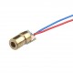 5pcs 5V 650nm 5mW Red Dot Laser Head Red Laser Diode Laser Tube with Leads Head Outer Diameter 6mm