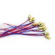 5pcs 5V 650nm 5mW Red Dot Laser Head Red Laser Diode Laser Tube with Leads Head Outer Diameter 6mm