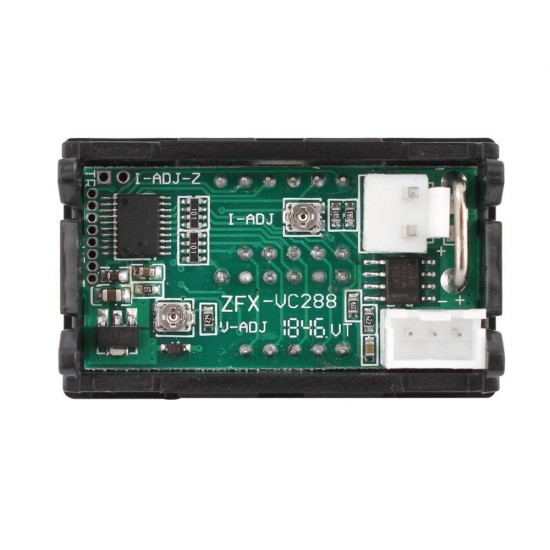 0.28" LED Voltmeter Ammeter, Red and Blue Digital Multimeter Display Voltage Current Tester,DC 0-100V 10A Detector Voltage Current Meter Panel Amp Volt Gauge