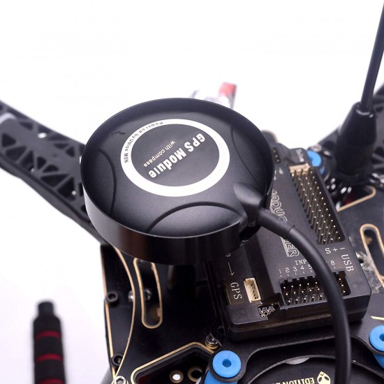 M8N GPS Module with Compass for Mini APM 2.6 2.8 PIX Phixhawk Flight Controllers (APM port)