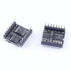 Mini MP3 Player Module MP3 Voice Audio Decoder Board for Supporting TF Card U-Disk IO Serial Port AD