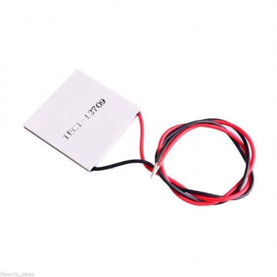 Peltier Aluminum Water Cooling Block + 12709 Peltier Module + 7mm PVC Tube Clear Flexible Pipe + 3V - 12V DC Submersible Pump Horizontal