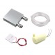 Peltier Aluminum Water Cooling Block + 12715 Peltier Module + 7mm PVC Tube Clear Flexible Pipe + 3V - 12V DC Submersible Pump Horizontal Peltier Aluminum Water Cooling Block + 12715 Peltier Module + 7mm PVC Tube Clear Flexible Pipe + 3V - 12V DC Submersible Pump Horizontal
