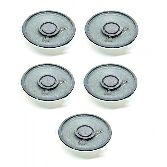 5Pcs 8 Ohm 0.5W Small MINI speaker 40x10mm Stereo Audio Speaker For DIY