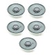 5Pcs 8 Ohm 0.5W Small MINI speaker 40x10mm Stereo Audio Speaker For DIY