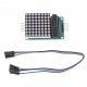 MAX7219 Dot Led Matrix Module MCU LED Display Control Module for 5V Interface Module 8 x 8 Output Input Common Cathode