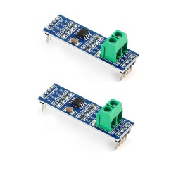 2Pcs 5V MAX485 TTL to RS485 Converter Module Board DIY