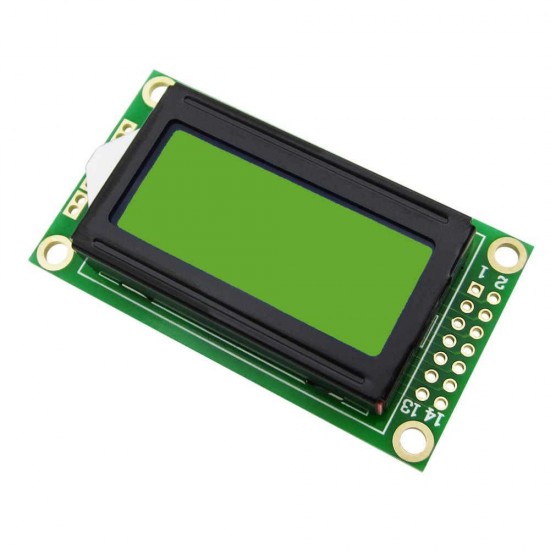 0802 LCD Module 8 x 2 Character Display 3.3V / 5V LED LCD Backlight for DIT Kit