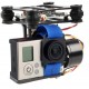 2-Axis CNC Aluminium Brushless Camera Mount Brushless Gimbal for Gopro 2 3, DJI Phantom Hero3+ Hero3