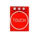 4PCS TTP223 Touch Key Switch Module Touching Button Self-Locking/No-Locking Capacitive Switches Single Channel For DIY