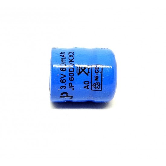 1pcs 3.6V 60mah Button Cell Ni-Cd CMOS Battery Non Rechargeable for Machines DIY