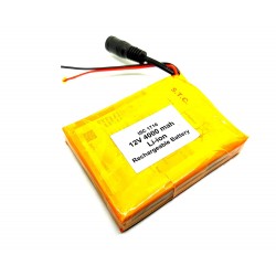 12V 4000 mAh Li-ion Lithium Rechargeable Battery Pack 82x63x15mm For Quadcopter Helicopter Drones GPS PDA DVD iPod Tablet PC DIY