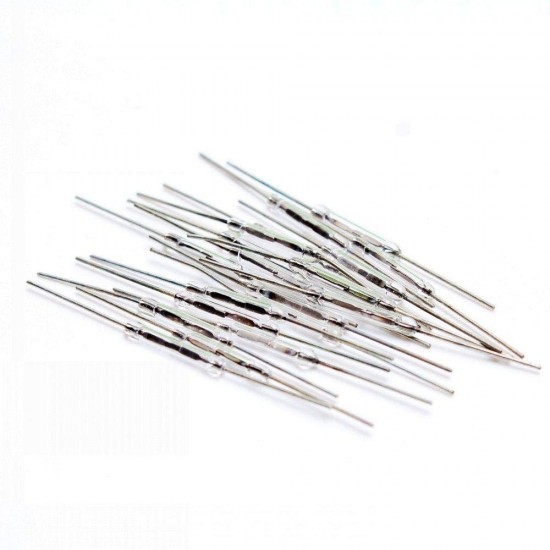 10Pcs Digital Magnetic Reed Switch Sensor SPST 2 Pins NO for DIY 10Pcs Digital Magnetic Reed Switch Sensor SPST 2 Pins NO for DIY