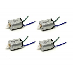 4pcs N20 3.7V Mini Drone DC Motor 10x12x15mm 6000 RPM with 9 Teeth Plastic Gear For Helicopter Drones Toy Car Robot DIY