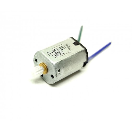 4pcs N20 3.7V Mini Drone DC Motor 10x12x15mm 6000 RPM with 9 Teeth Plastic Gear For Helicopter Drones Toy Car Robot DIY