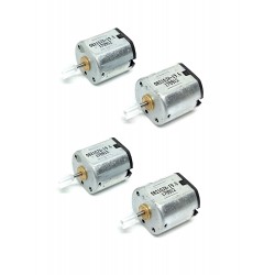 4pcs N10 3.7V Mini Drone DC Motor 10x12x10mm 16000 RPM with 9 Teeth Plastic Gear For Helicopter Drones Toy Car Robot DIY