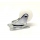 4pcs Universal Caster Wheel Trolley Cart 25mm (1 inch) Dia 360° Rotation Swivel Caster Wheel For robot smart car bo motor
