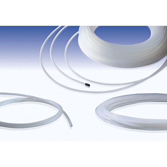 PTFE Teflon tubing 0.6 OD 0.3 ID for 3D Printer Prusa/DIY Projects 0.5 mtr Long