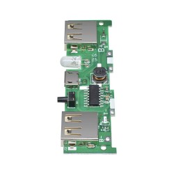 5V 1A 2A Double Micro USB Step-Up Power Bank Module Lithium ion Battery Charging Board Boost Converter Usb For DIY Power Bank circuit Charger