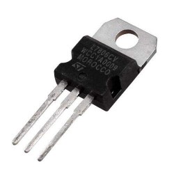5Pcs L7806CV Linear Voltage Regulator, 7806, Fixed, Positive, 11V To 35V In, 6V And 1.5A Out, TO-220-3