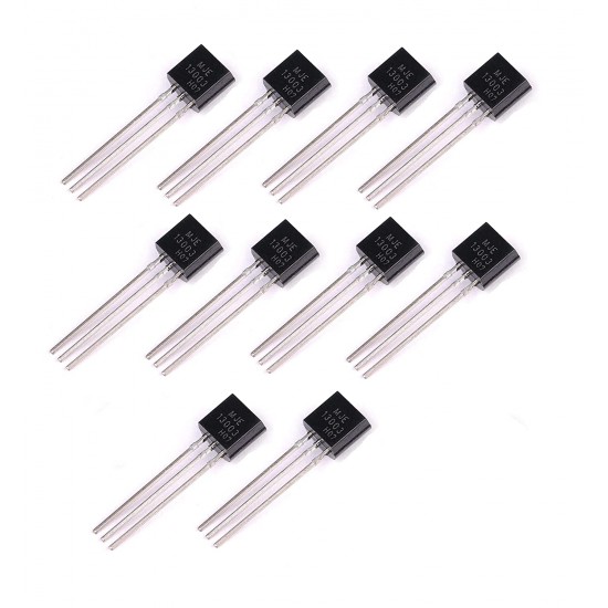 10Pcs MJE13003 Bipolar (BJT) 13003 Transistor, NPN, 400 V, 10 MHz, 1.4 W, 1.5 A, 4 hFE