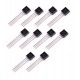 10Pcs MJE13003 Bipolar (BJT) 13003 Transistor, NPN, 400 V, 10 MHz, 1.4 W, 1.5 A, 4 hFE