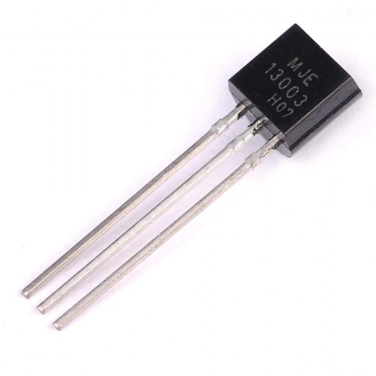 10Pcs MJE13003 Bipolar (BJT) 13003 Transistor, NPN, 400 V, 10 MHz, 1.4 W, 1.5 A, 4 hFE