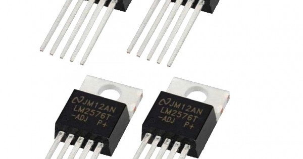 4Pcs LM2576T LM2576 Step Down DC-DC Switching Buck Converter Voltage ...
