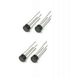 4Pcs W04 Bridge Rectifier Diode, WOB Series, Single Phase, 400 V, 1.5 A, Through Hole, 1.1 V, 4 Pins