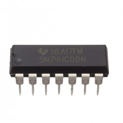 5Pcs SN74HC08N 7408 IC AND Gate Logic Gate, 74HC08, 2 Input, 5.2 mA, 2 V to 6 V, DIP-14
