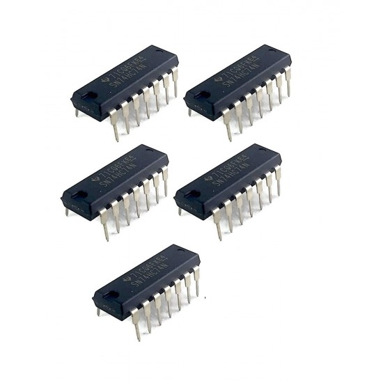5Pcs 74HCT74D 7474 IC Flip-Flop, with Set and Reset,Complementary Output, Positive Edge, 74HCT74, D, 15 ns, 59 MHz, 4 mA
