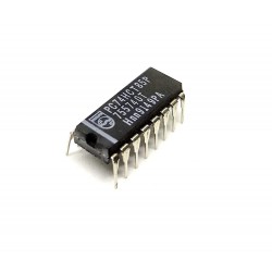 2Pcs 7485 IC Digital Comparator, 74HCT85, Magnitude, 4 Channels, 4bit, SOIC, 16 Pins