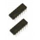 4Pcs 74HC132N 74132 IC NAND Gate, HC Family, Schmitt Trigger, 4 Gate, 2 Input, 5.2 mA, 2V to 6V, DIP-14