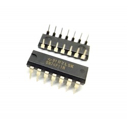 4Pcs 7411 IC SN74HC11N AND Gate, 74HC11, 3 Input, 5.2 mA, 2 V to 6 V, DIP-14