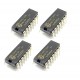 4Pcs SN74HC20D 74HCT20N 7420 IC Logic Gate NAND Gate, 74HC20, 4 Input, 5.2 mA, 2 V to 6 V