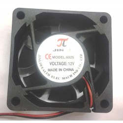 60x60x25mm DC Brushless 12V Cooling Fan for 3D Printer, Robotics, DIY Projects
