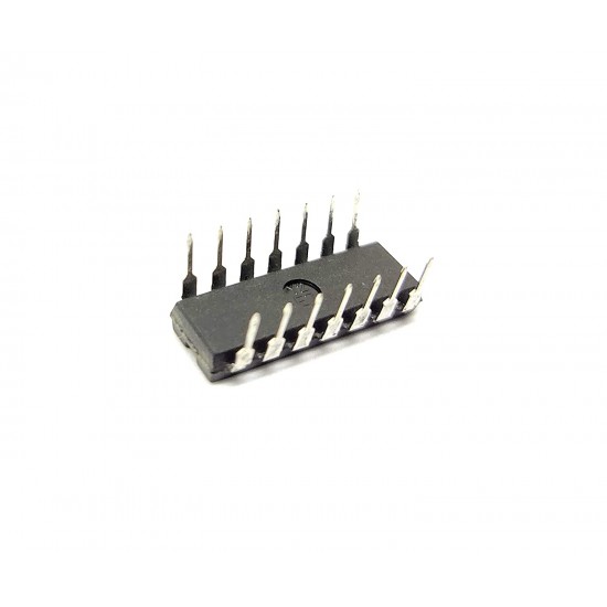 4Pcs 74HCT30N 74F30PC 7430 IC Logic Gate NAND Gate, HCT Family, 1 Gate, 8 Input, 4 mA, 4.5V to 5.5V, DIP-14