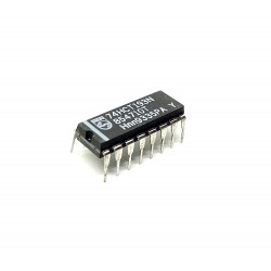 1Pcs 74HCT193N 74193 IC, 74HCT CMOS, 74HCT193, DIP16, 5V, 47MHz Presettable synchronous 4-bit binary up/down counter